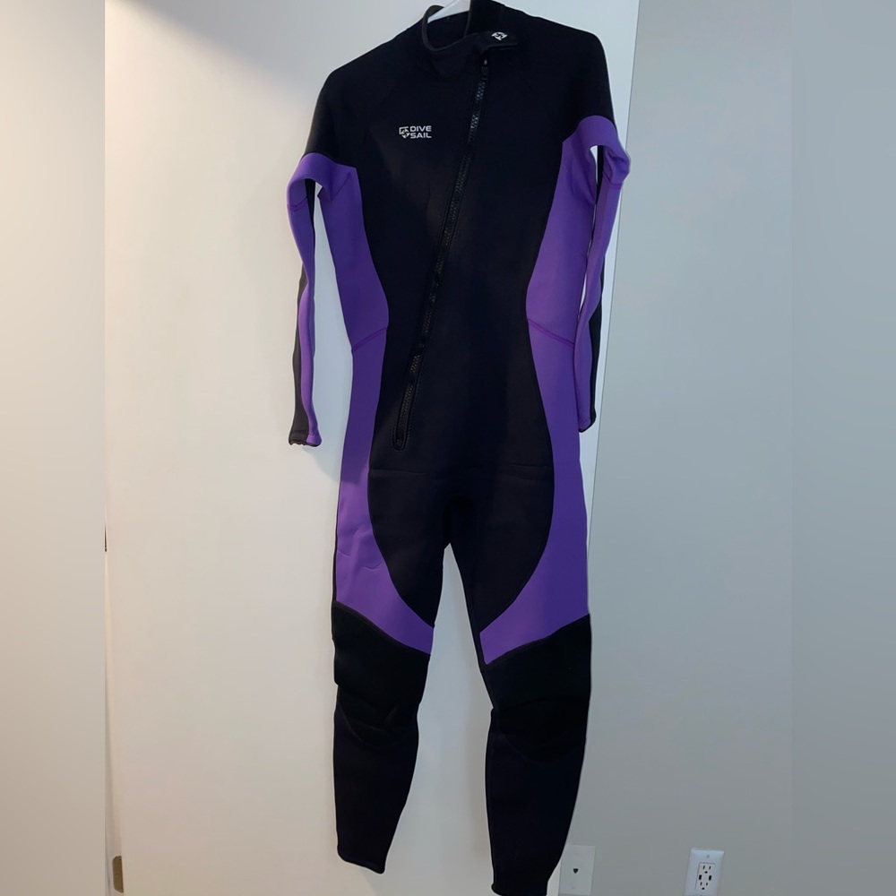 NWOT Dive & Sail Adult 3mm Neoprene Front Chest Zip Full Body Wetsuit 2XL